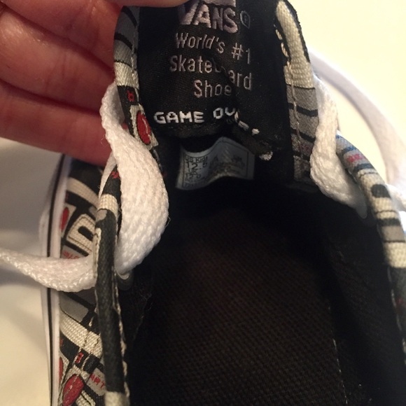 Vans Game Over Nintendo Controller Shoes 12.5 - Picture 6 of 6